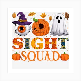 Halloween Optician Shirt Art Print