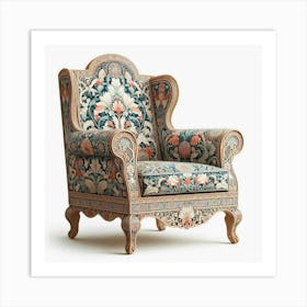 Wing Chair Art Print