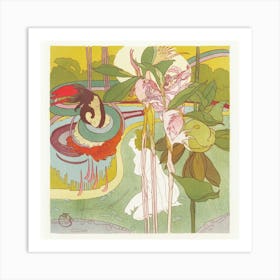 Flower Garden Art Print