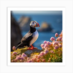 Puffin Art Print