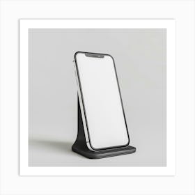 Iphone Holder Mockup Art Print