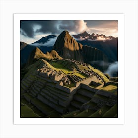 Machu Picchu Art Print