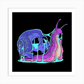 Grim Reaper's Gastropod Art Print