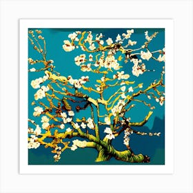 Almond Blossom Art Print