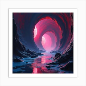 Tunnel In The Sky Art Print