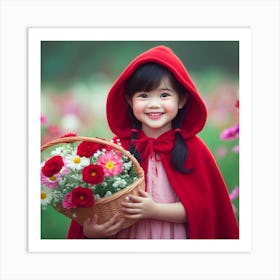 Little Red Riding Hood Art Print