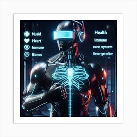 Cyborg 33 Art Print