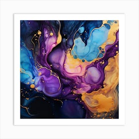 Abstract Painting 210 Art Print