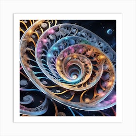 Spiral Spiral Spiral Art Print