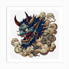 Oni S Wrath 19 Art Print