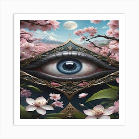 Eye Of The Gods 1 Art Print