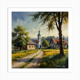 Country Road Art Print