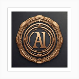 Ai Logo Art Print