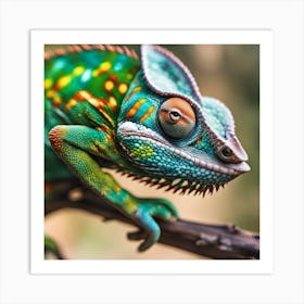 Chameleon Art Print