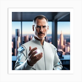 Steve Jobs 67 Art Print