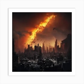 Endoftheworld Art Print