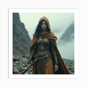 Viking Woman 1 Art Print