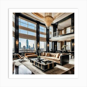 Living Room 3 Art Print