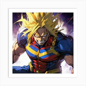 Hero Academia 1 Art Print