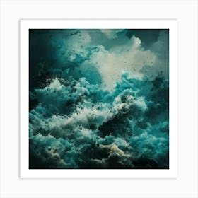 Stormy Sea 1 Art Print