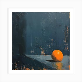 Orange 6 Art Print