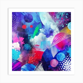 Abstract Painting 38 Art Print