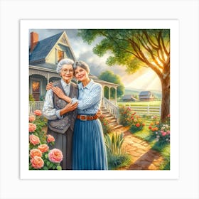 Old Homestead Art Print