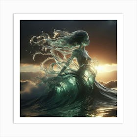 Mermaid 27 Art Print