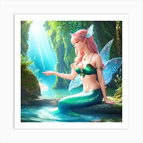 Mermaid 5 Art Print