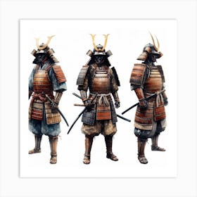 Samurai Armor 2 Art Print