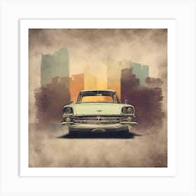 Vintage Car Art Print