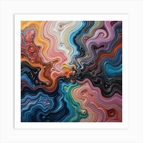 Abstract Painting 80 Art Print