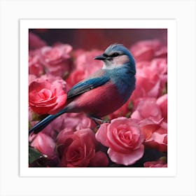 heavenly bird Art Print