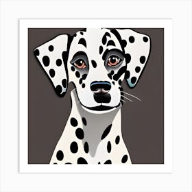 Cute Dalmatian Art Print