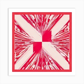 Red X Art Print