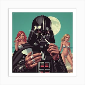 Darth Vader 4 Art Print