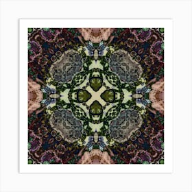 A Pattern Of Bubbles An Austraction 1 Art Print