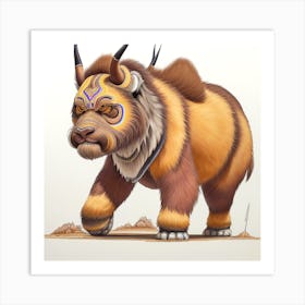 Yak Animal 1 Art Print