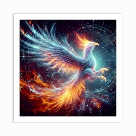 Digital Phoenix07 Art Print