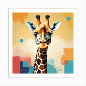 Giraffe 3 Art Print