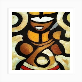 African Art #9 Art Print