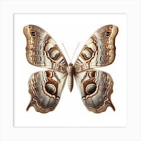 Butterfly of Argema mittrei 3 Art Print