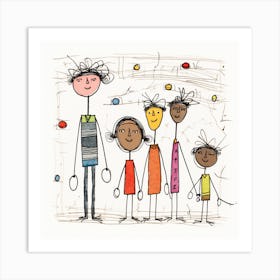 Family Portrait 2 Art Print