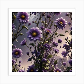 Flower Bloom Blossom Nature Flora Art Print