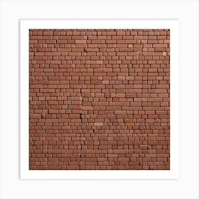 Brick Wall 12 Art Print