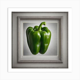 Green Pepper Art Print