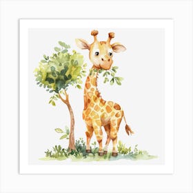 Giraffe Art Print