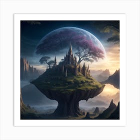 Fairytale Castle Art Print