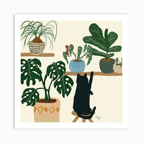 Indoor Jungle Art Print