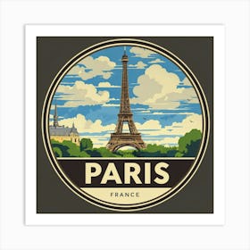 Paris France Art Print